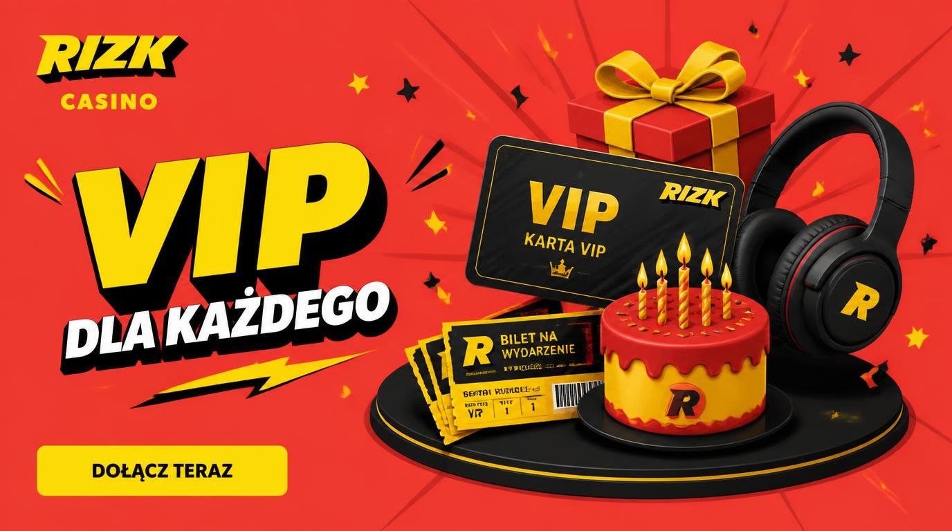 Obraz prezentuje ofertę VIP dla graczy z mniejszym budżetem w Rizk Casino