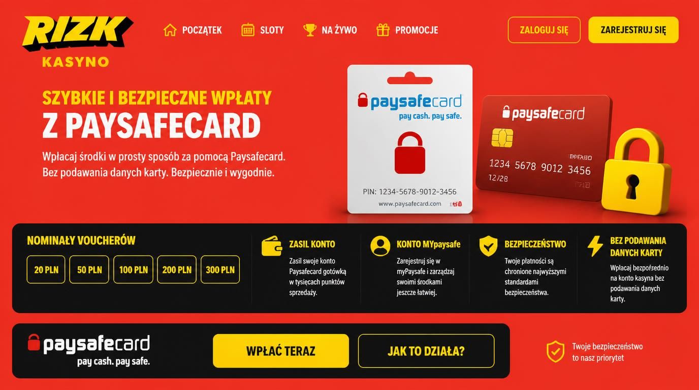 Voucher i karta przedpłacona w kontekście metod płatności kasyna